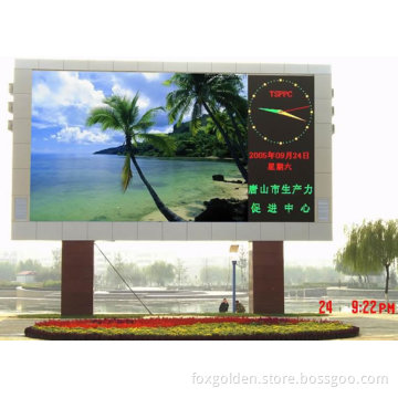 Waterproof Outdoor P12 Full Color LED Display Screen Advertising